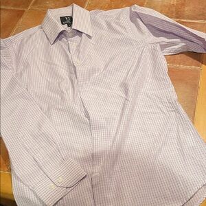 Men's Purple Checkered Shirt